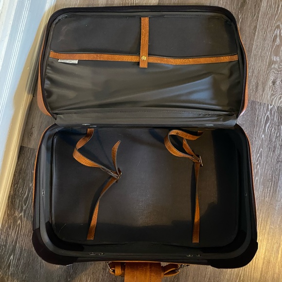 JETSTREAM vintage leather luggage 🧳 - Picture 4 of 6